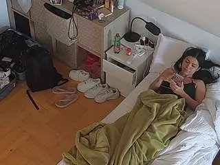 Camsoda Nude Webcam of voyeurcam-julmodels-bed-7