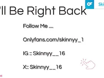 Chaturbate Best live sex cam show of skinnyy__016__