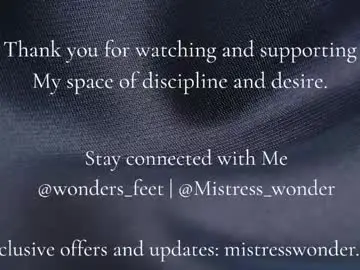 Chaturbate Live Porn of wonders_feet