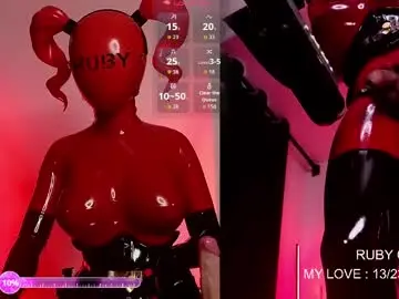Chaturbate Sex Chat of latexrubydoll