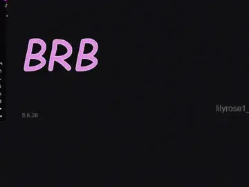 Chaturbate Free Live Porn of lilyrose1_
