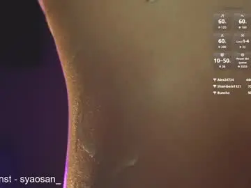 Chaturbate Live Sex of syaosan_